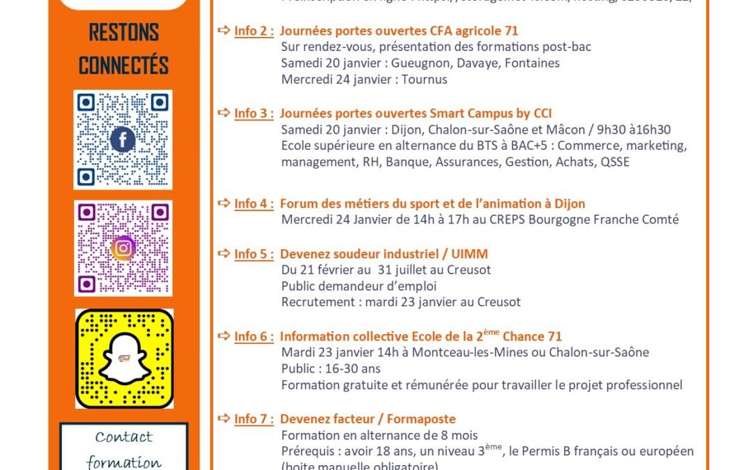 Brev’formation n°2 du 18/01