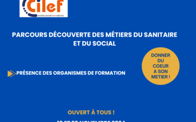 Parcours Découverte Métiers du Sanitaire et Social 18-20 novembre